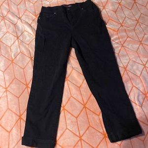 Gloria Vanderbilt Amanda straight leg black